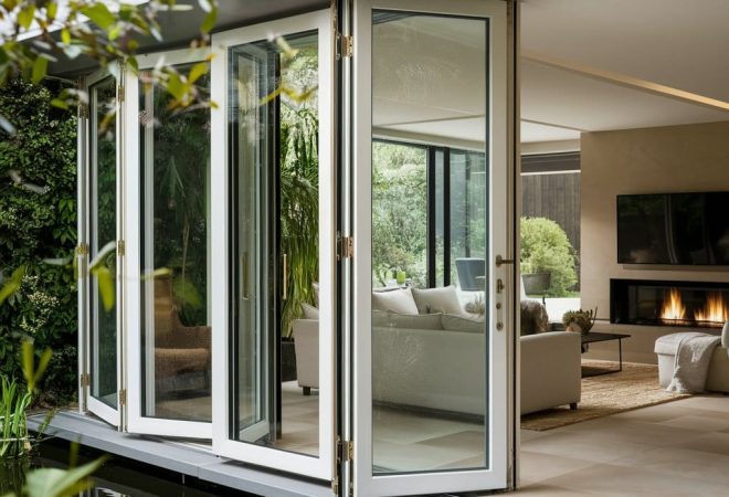 Sliding and folding door (1)